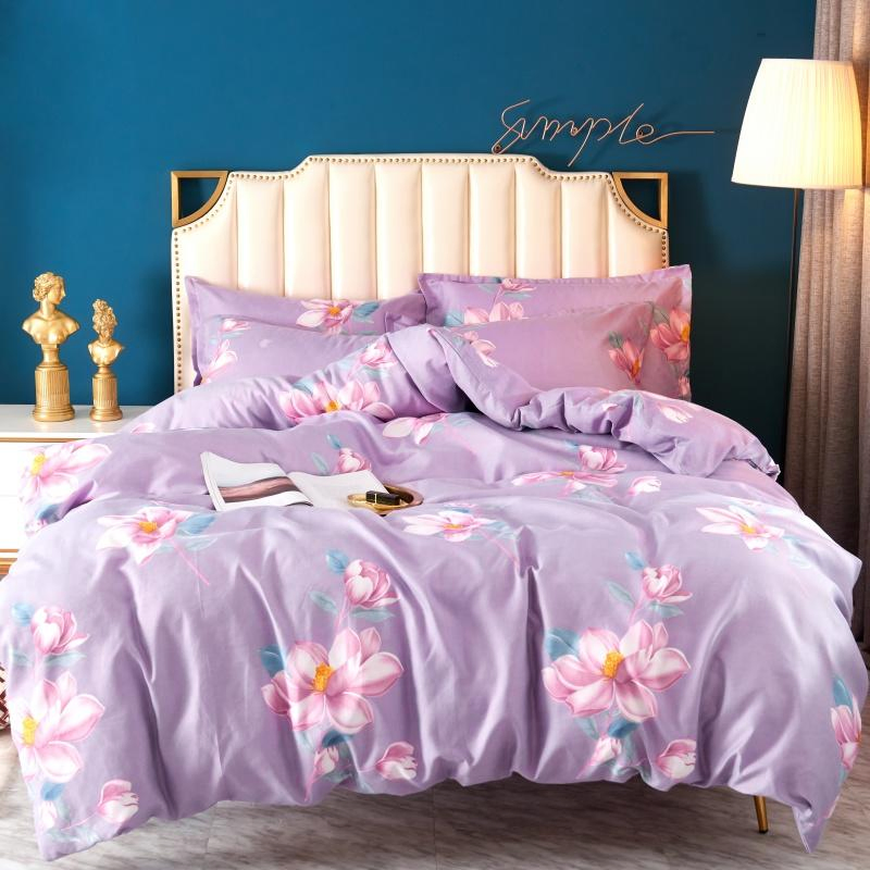 Asian Market Hot Selling Super Quality Rayon Comforter Bedding with Pillowcase