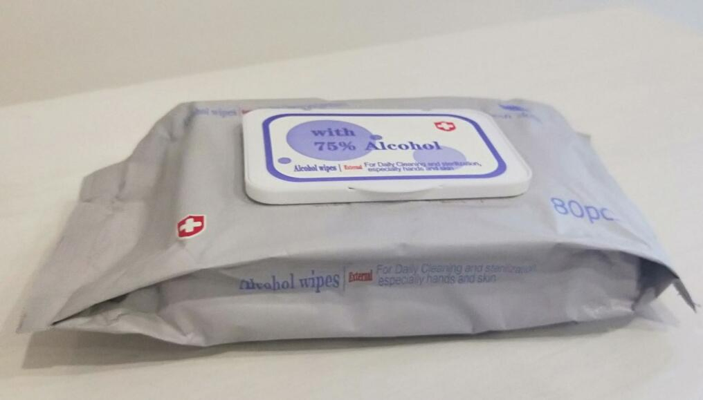 Custom Disinfectant Wipes 80PCS Disinfecting Hand Sanitizer Wipes Antibacterial