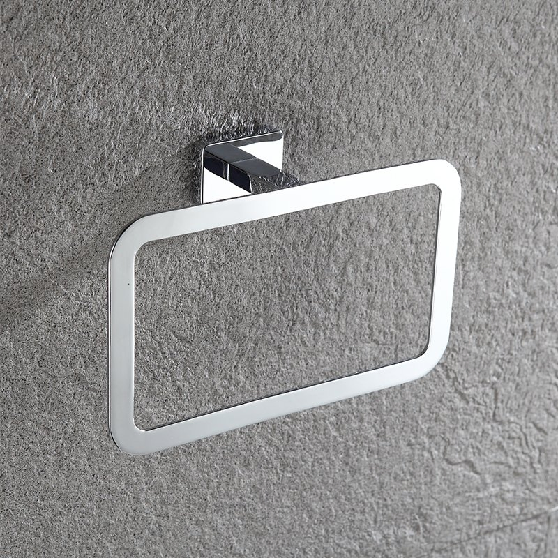 Wall-Mounted Kitchen Magnetic Roll Hanging Ring for Towel Storage Tissue Hook