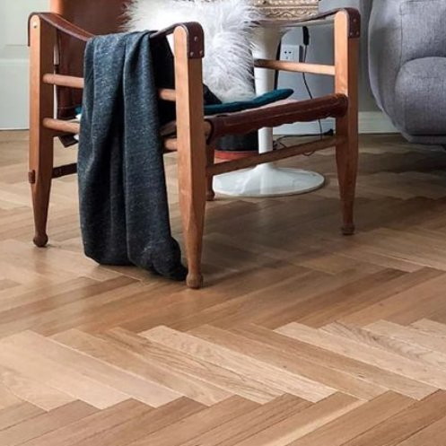 Fire Proof Flooring AC5 Waterproof Fish Bone Fashion Looknon-PVC Flooring Hybrid Mineral Board Mineral Flooring Mineral Core Flooring Antibacterial MGO Flooring