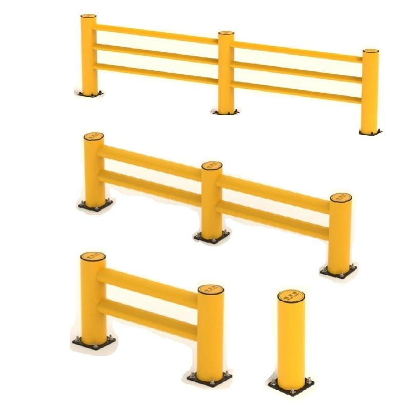 New Factory Safety Barrier Anti-Collision Guardrails Crash Barrier