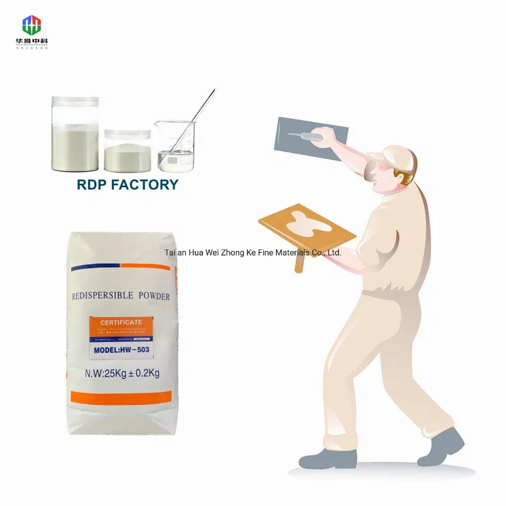 Rdp Polymer Adhesive Dry Mixed for Flexibility and Elasticity Mortar Ceramic Marble Binder Paste Wall Putty Repair Crack