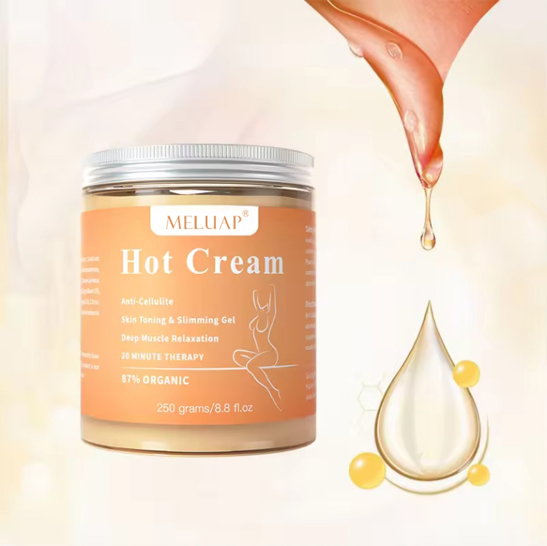 Private Label Hot Belly Slimming Cream Fat Burning Cellulite Waist Shaper Body Slimming Cream for Weight Loss
