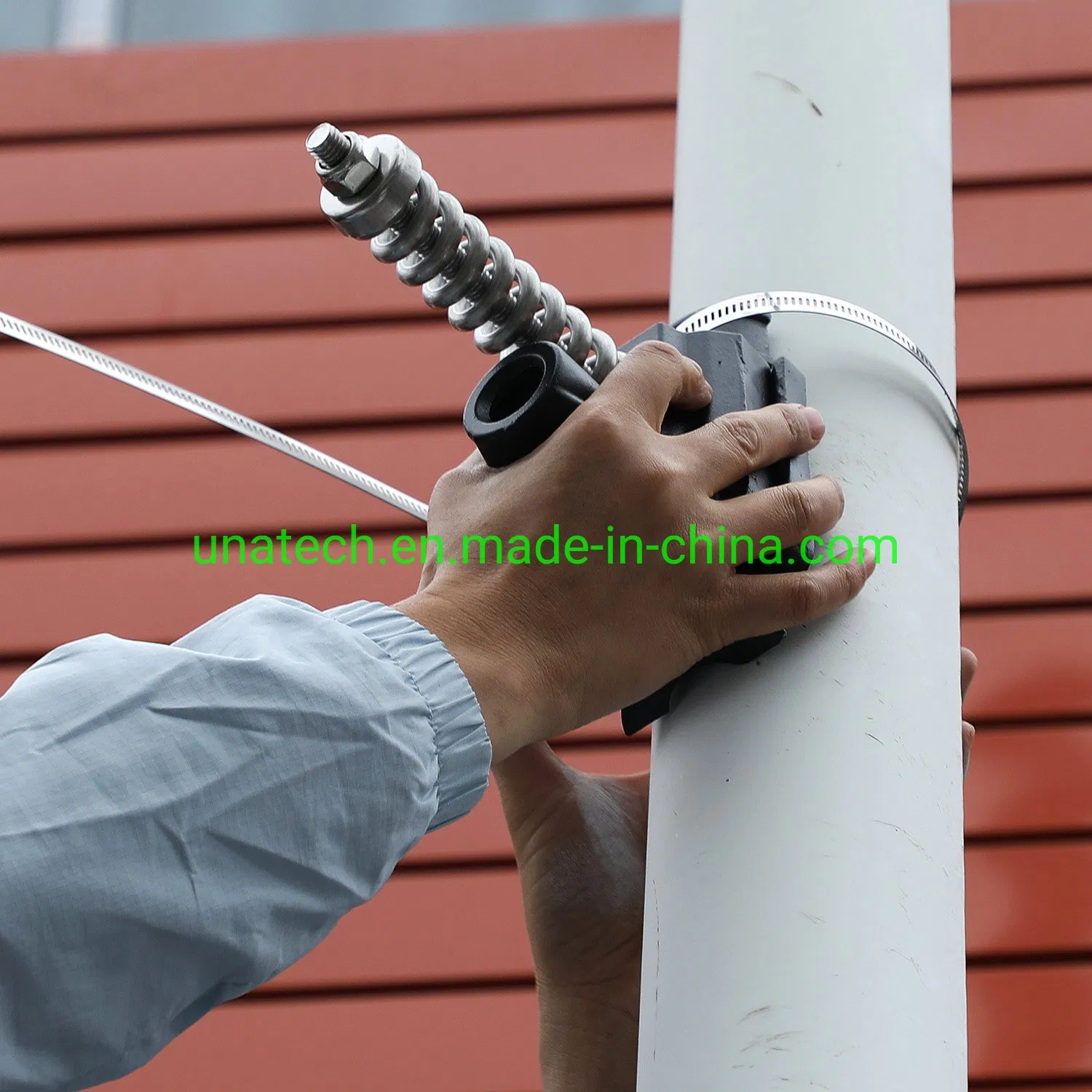 Street Pole Polyester Fabric Display Pole Banner Promotion Printing Image Arm