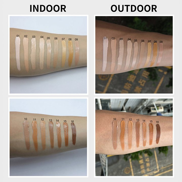 Wholesale Waterproof Liquid Concealer Makeup Private Label Vegan Organic Full Coverage HD Concealer
