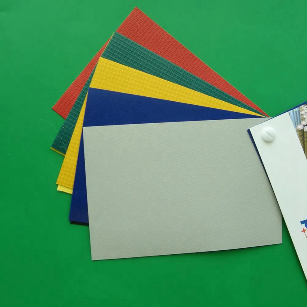 High Strength Industrial Polyester Coated PVC Tarpaulin