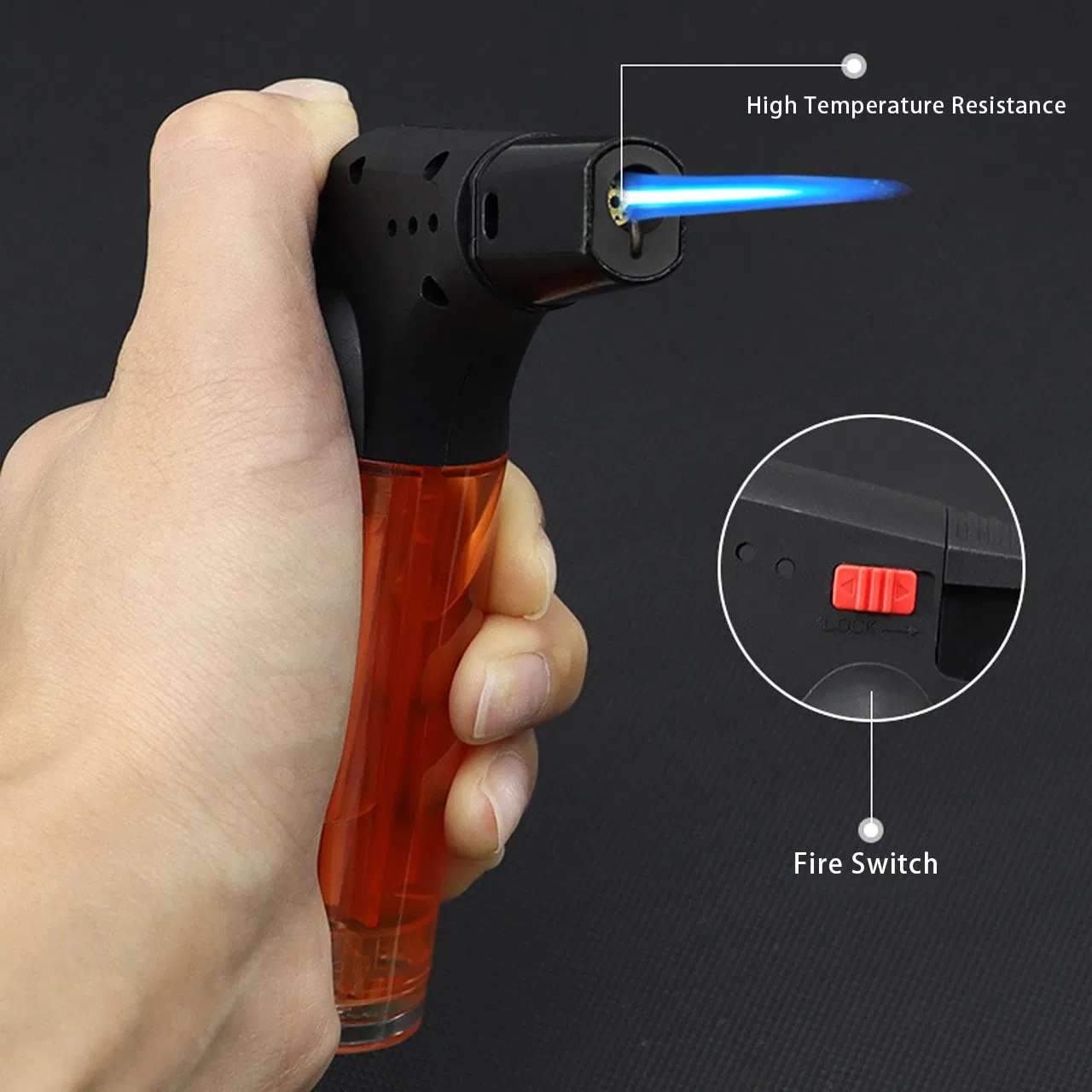 New Design Blunt Joint Gas Gun Eagle Butane Torch Lighters Jet Flame Tobacco Smoking Torch Lighter