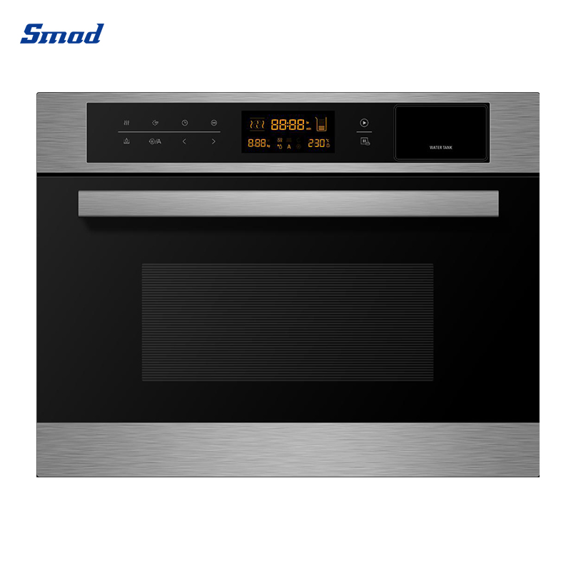 36L Built in Pizza Cake Microwave Oven Safe Convection Oven with Steam Grill