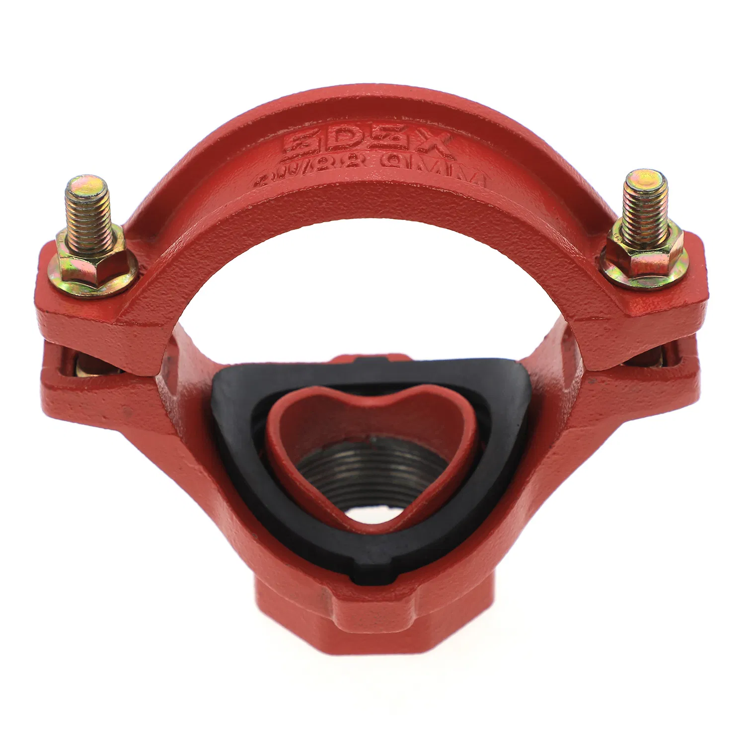 Ductile Iron Grooved Fittings/Sprinkler Mech. Tee Female Thread BSPT FM, UL