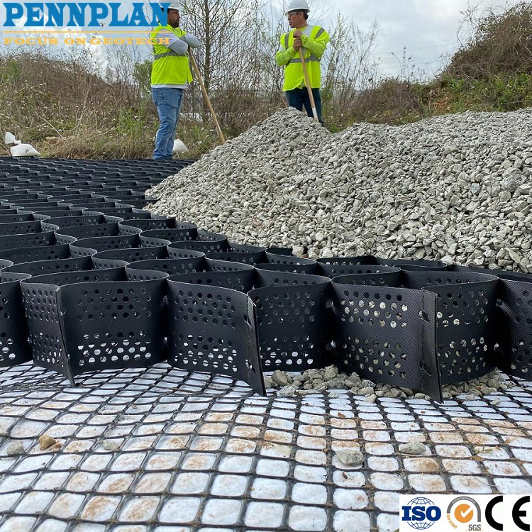 HDPE Honeycomb Geocell for Gravel Stabilizer Driveway for Ground Reinforcement Geocell