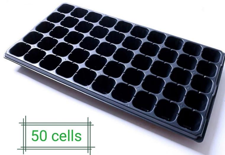 15 21 32 50 72 98 105 Cells PS Plastic Plant Seed Tray for Nursery Vegetables Seedling Tray