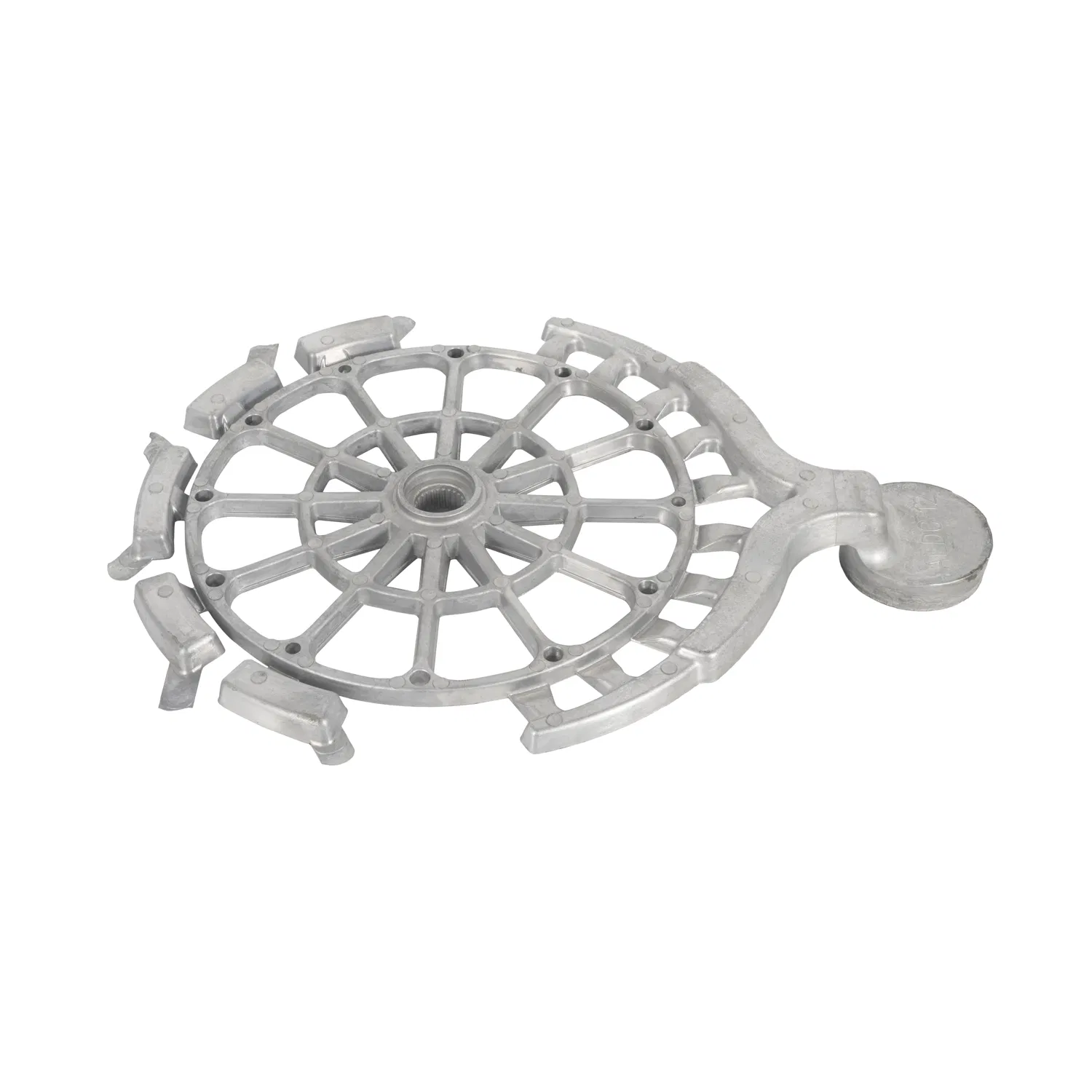 Aluminum Die Casting Washing Machine Part Motor Pulley
