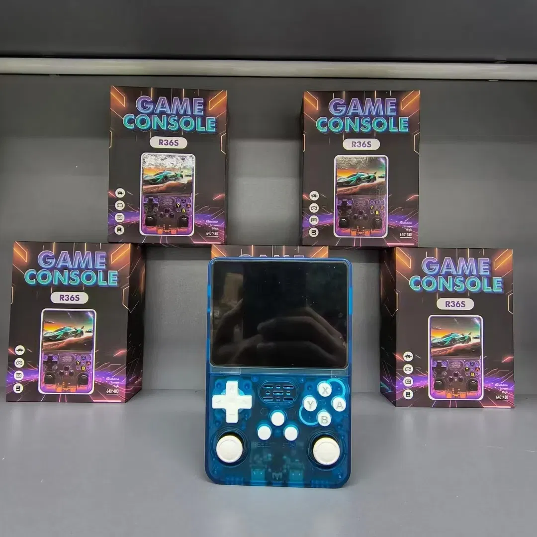 2024 Newest R36s Handheld Game Console HD Screen Long Battery Life Built-in 15000 Games
