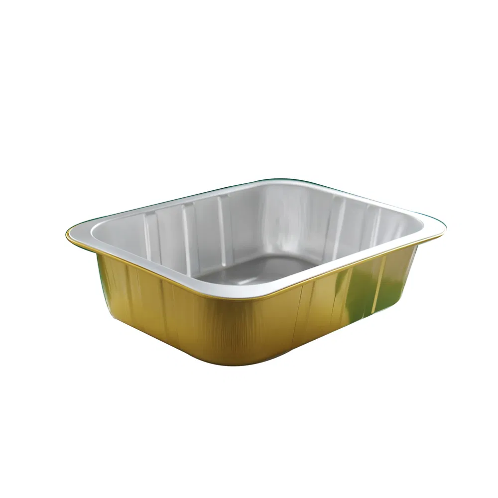 Aluminum Plate Accept to Customized Alu Foil Disposable Food Container Food Dishes