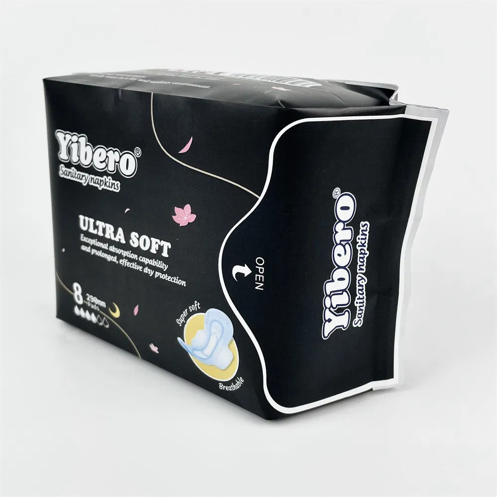 Good Price Without Flavor Pattern for Women Woman Sanitary Towel Ultra-Thin Pads