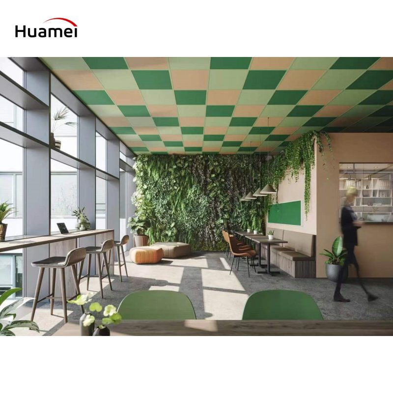 The White Building Materials Soft Fibre Ceiling