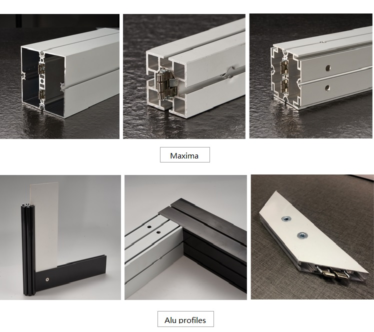 Aluminum Connecting Lock for 80mm Square Column Maxima System Exhibition Booth