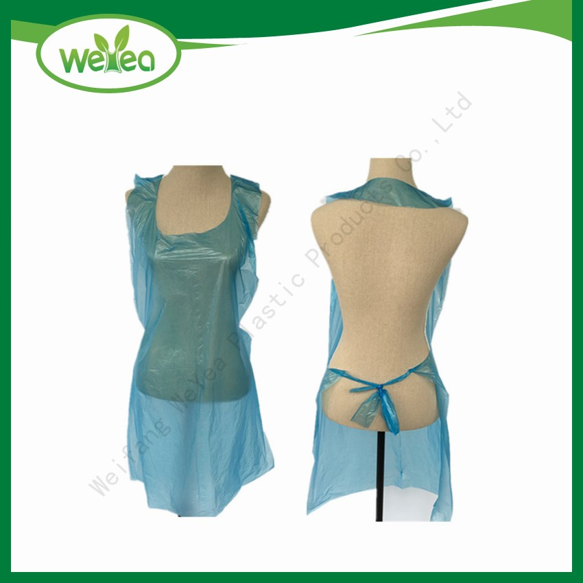 Thick Plastic Disposable Aprons Chef Apron Personal Protecting Plastic Aprons