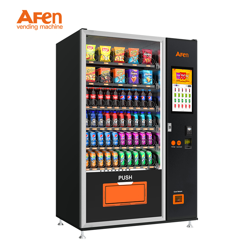 Afen Vending Machine 22 Inches Touch Screen Vending Snack Drink Machine