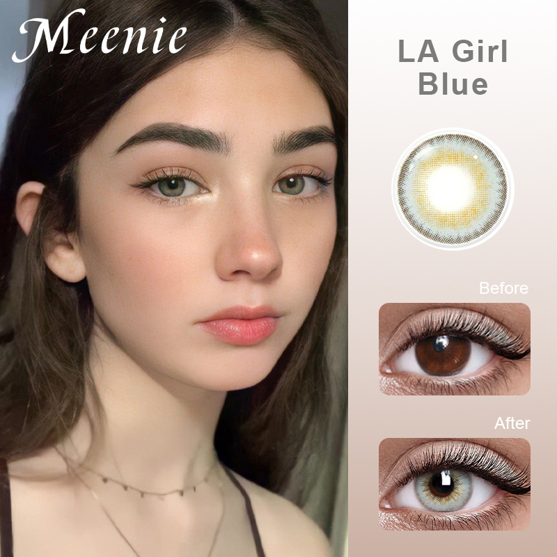 Meenie Prescription 0.00 to -6.00 Contact Lenses for Myopia with Power