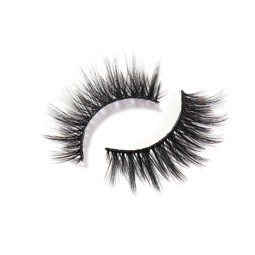 Custom Label 18mm 25mm Curler Lashes 3D Mink False Eyelashes for Girls