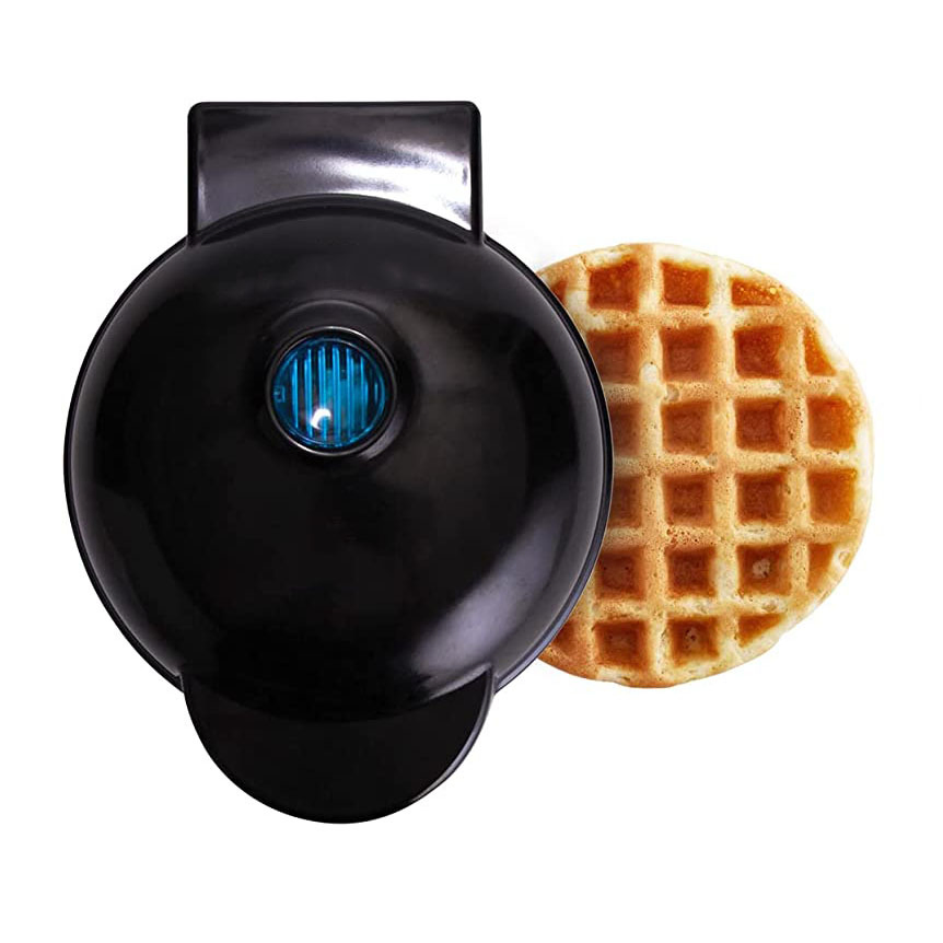 Mini Individual Waffles Maker for Hash Browns with Easy to Clean Non-Stick Surfaces
