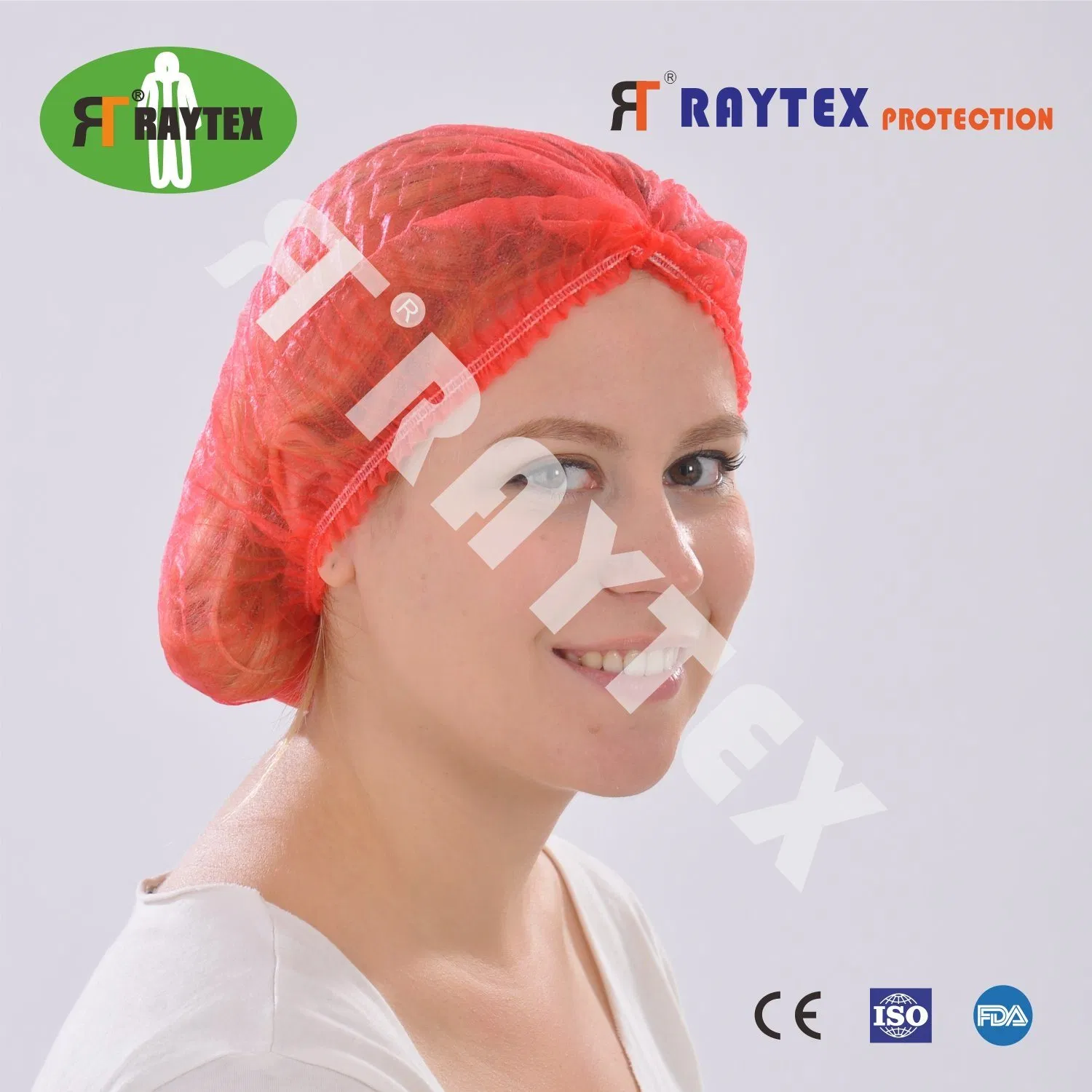Disposable Bouffant Shower Work Snood PP Mob Hair Cap