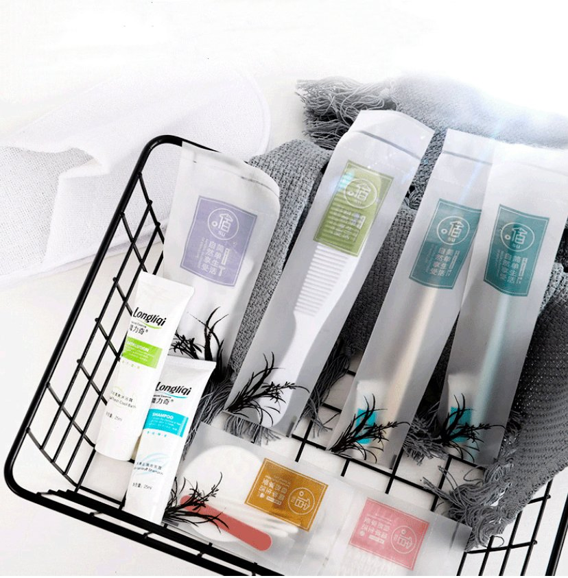 Custom 5 Star Hotel Bathroom Disposable Supplies Luxury Hotel Home Travel Amenities Set
