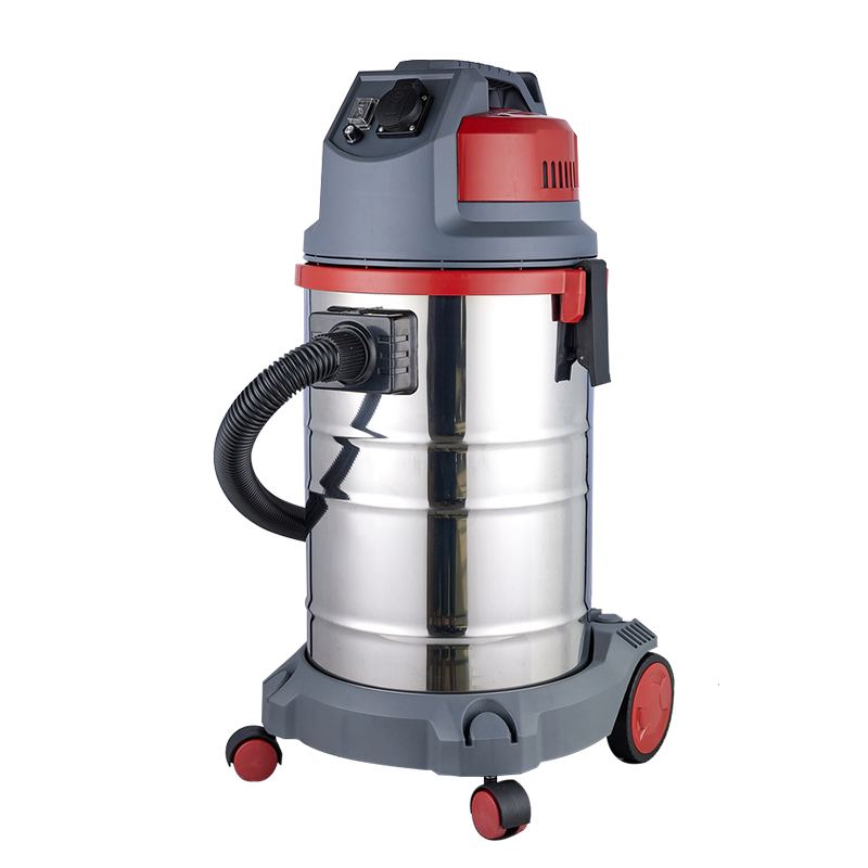 Compact Canister Vacuum Cleaner for Efficient Wet and Dry Cleaning