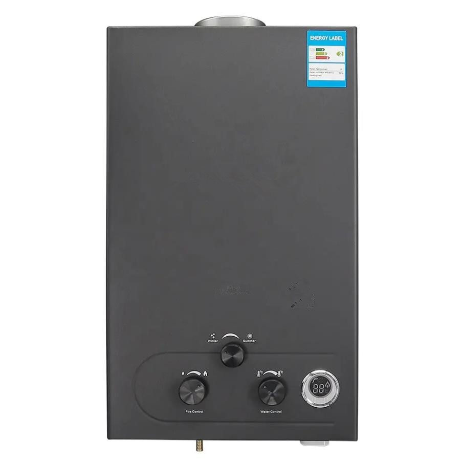 Household 18L Stainless Steel Tankless Instant LPG Gas Water Heater Geyser