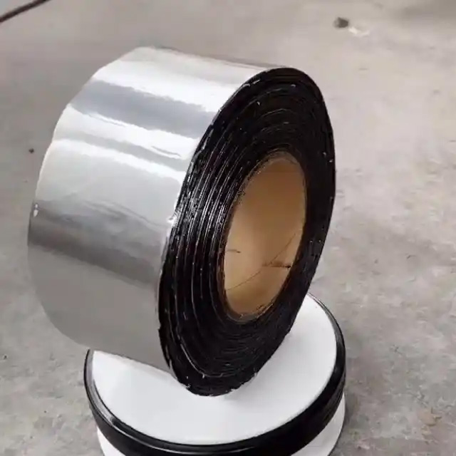 Aluminum Foil Repair Roof Crack Garden Sealing Leakproof Butyl Bitumen Waterproof Tape