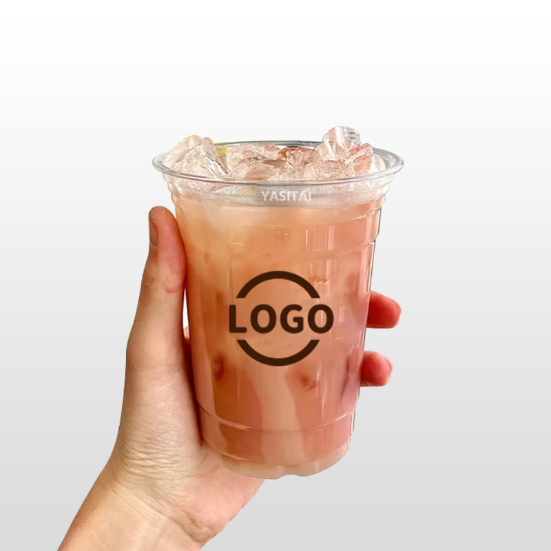 Пластиковые стаканы для Bubble Tea 12/16/20 унций