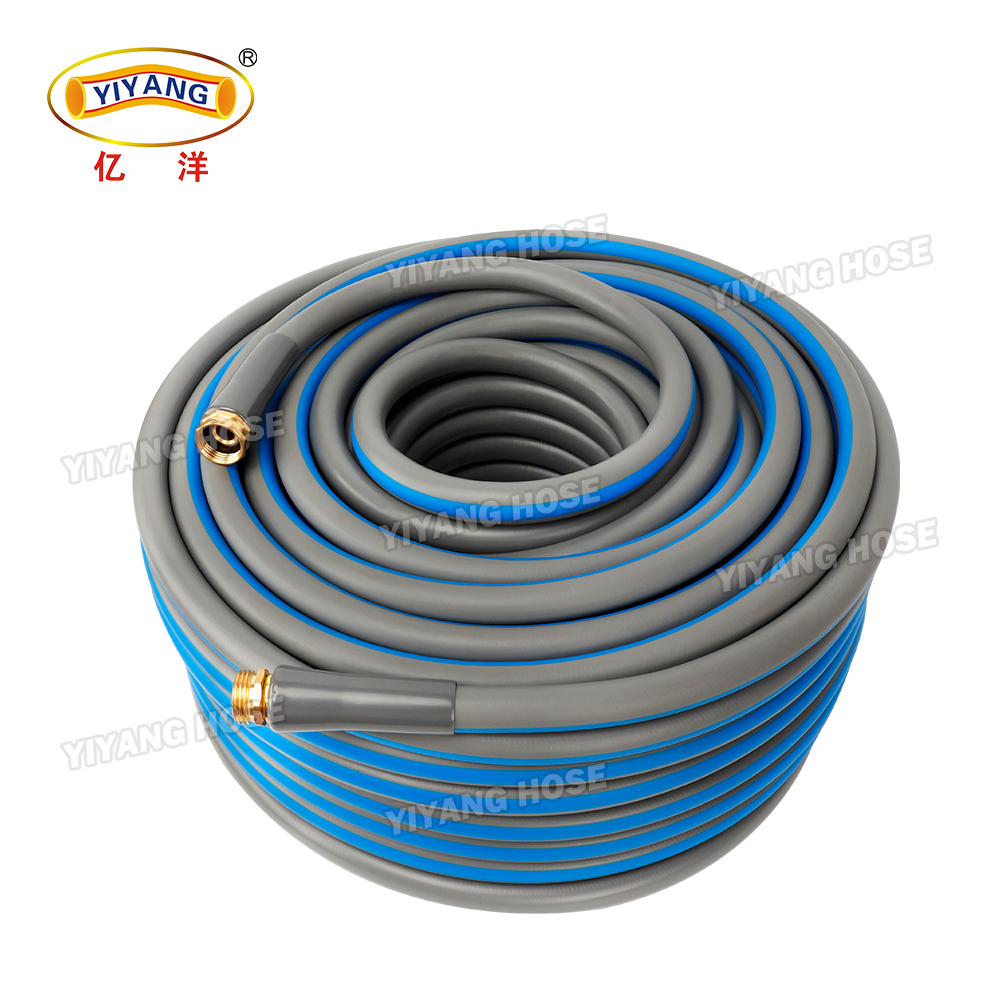 Heavy-Duty 5/8 Inch PVC Garden Hose with Premium Brass Connectors
