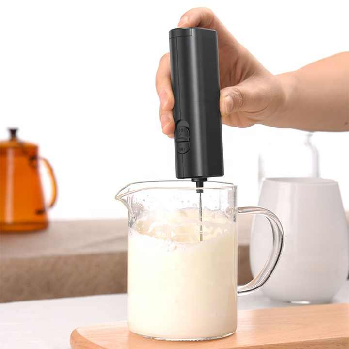 Coffee Milk Foamer Stainless Steel Electric Milk Frother Automatic Coffee Tool