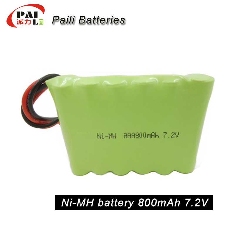 Аккумуляторная батарея Ni-MH 7.2V 800mAh для светодиодных фонарей