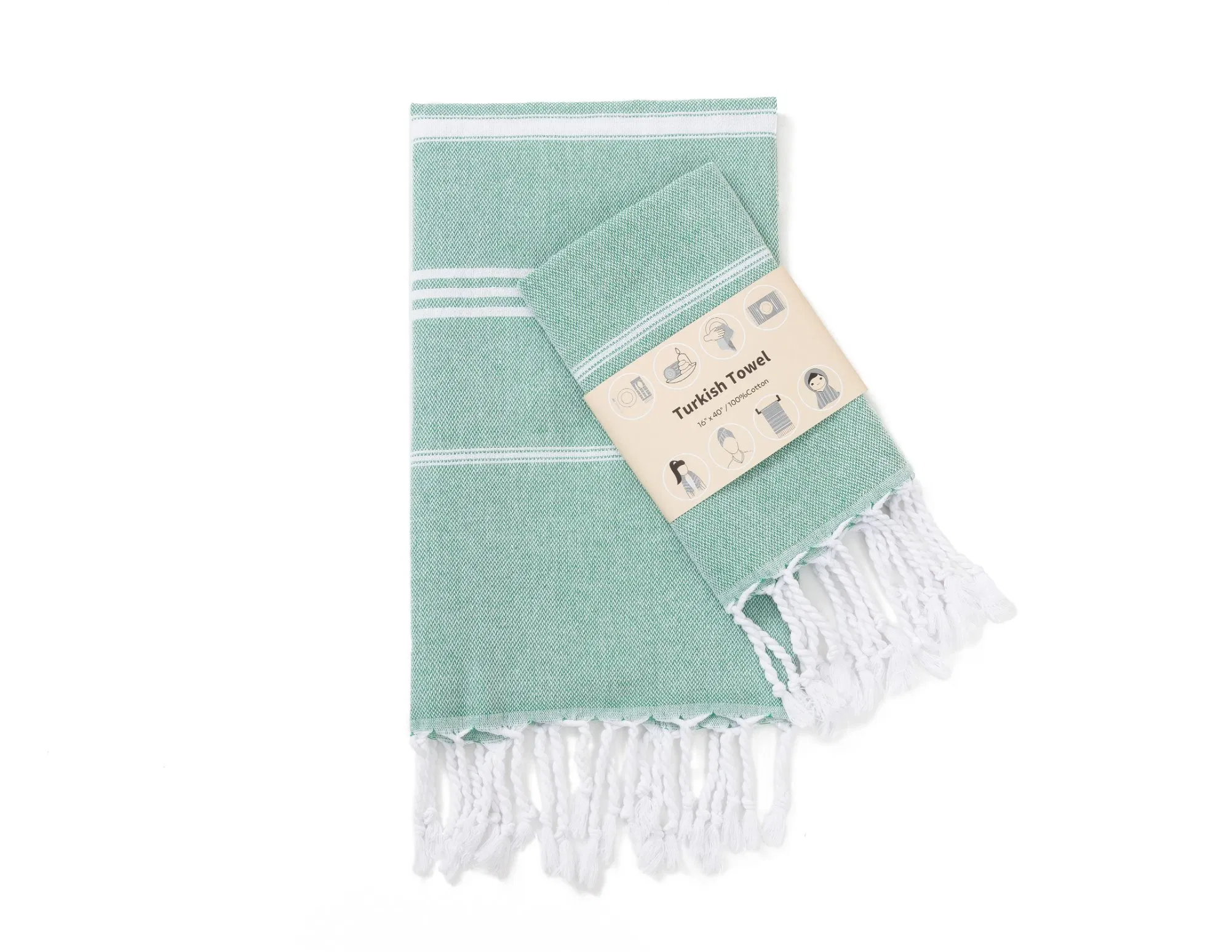 Customizable Quick-Dry Honeycomb Cotton Kitchen Towels for Easy Cleaning