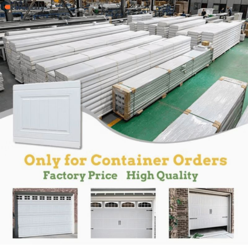 Factory Wholesale Premium Polyurethane Garage Safety Panels for Ultimate Protection Garage Door Panel Sectional Door Panel