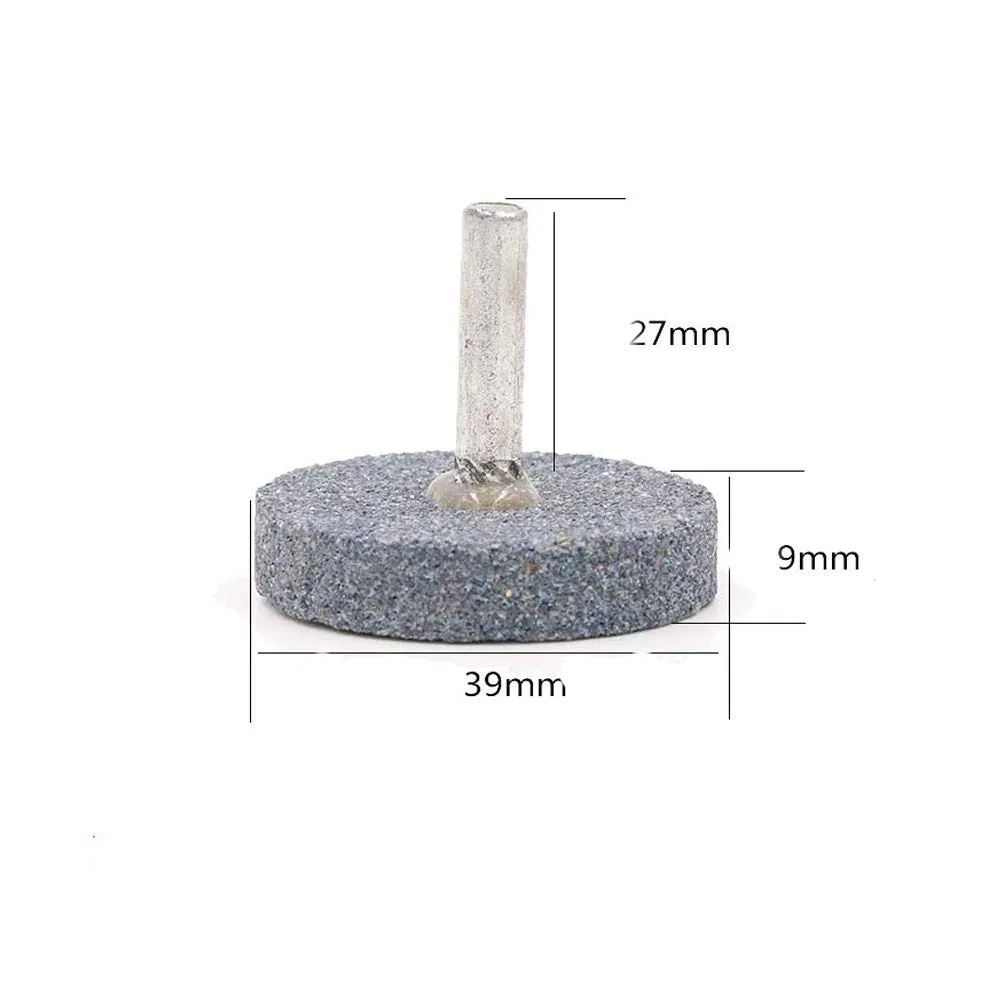 3 Different Shapes Head Mounted Stone Point Abrasive Grinding Wheels Bit Set