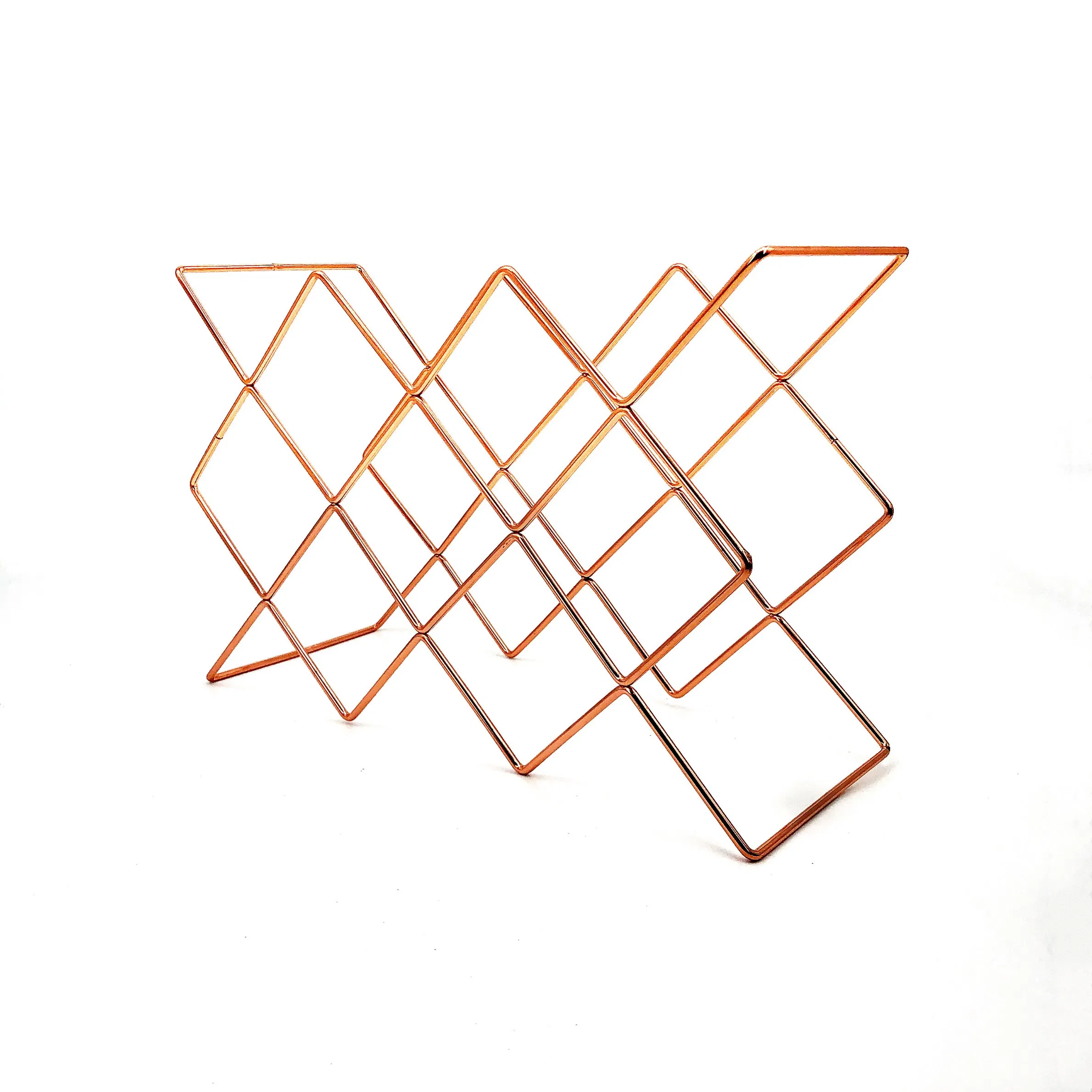 The Best Factory Hot Sales Hanging Bottle Rack Ribbon Floating Iron Floor Standing Bambus Metal Wholesale Wall Mounted Steel -Wine -Holder