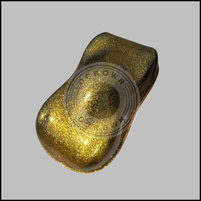 Emerald Gold Glitter Shimmer Eyeshadow Powder Pigment for Paint