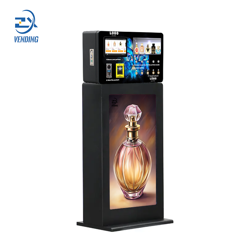 Compact Perfume Vending Machine with Payment Integration for Commercial Use