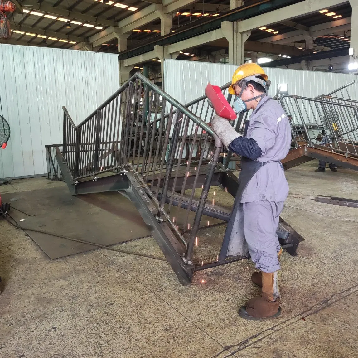 Jimu's Light Steel Structures Staircase Welding Fabrication