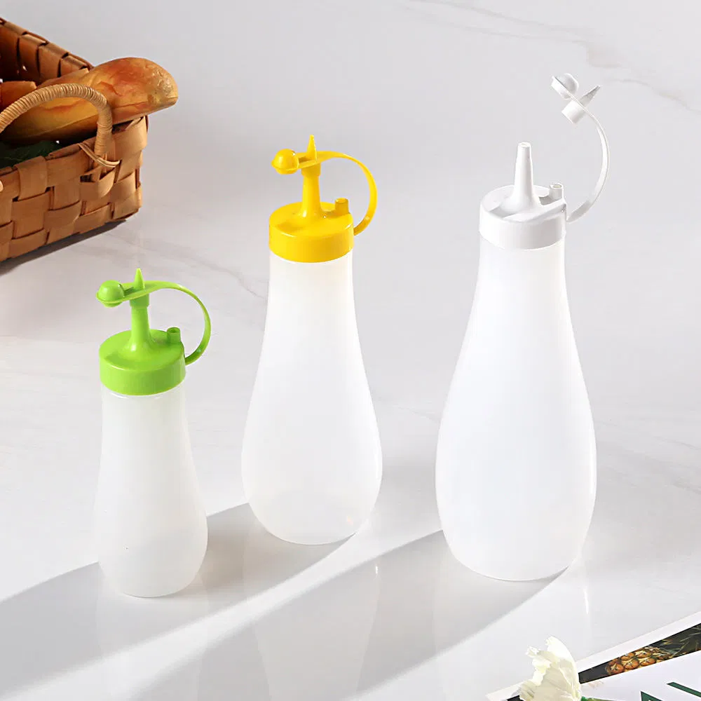 Plastic Sauce Bottle - Japanese Style PP/PE Squeeze Mayo Ketchup Bottle