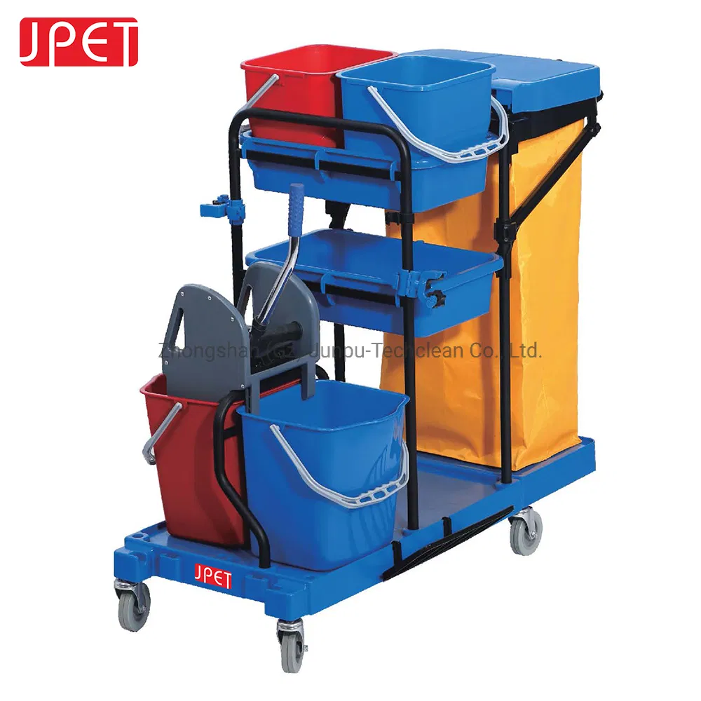 Multifunction Hotel Room Service Janitor Cart