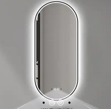 Elegant LED Illuminated Dressing Mirror for Luxurious Bathrooms