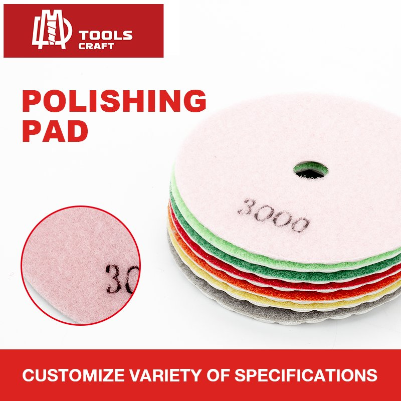 High Efficience and Durble Dry/Wet Diamond Polishing Pad