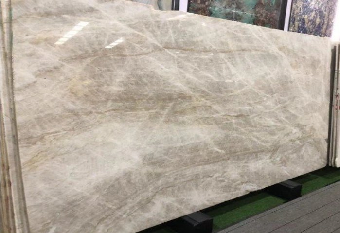 Perla Vanata Taj Mahal Quartzite Kitchen Countertop-Vanity-Top