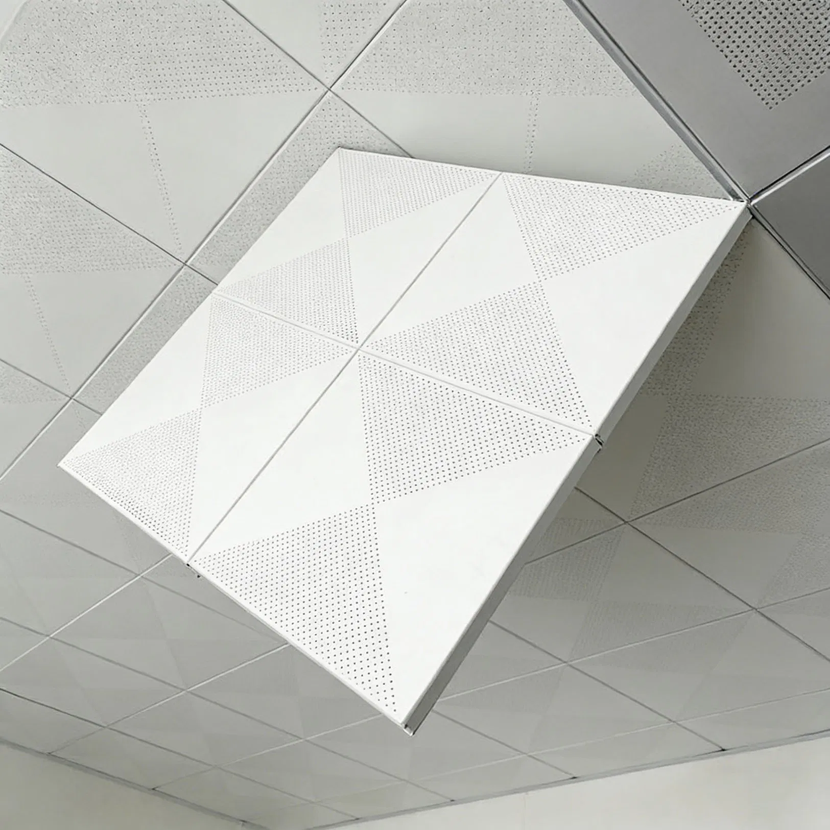 Hang Ceiling Board Nrc 0.65 Mineral Wool Ceiling Board