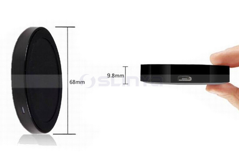 portable Mobile Phone Use Qi Wireless Charger Recieve Power Bank for iPhone 6s Plus Samsung S6 Edge Smart Cell Phone