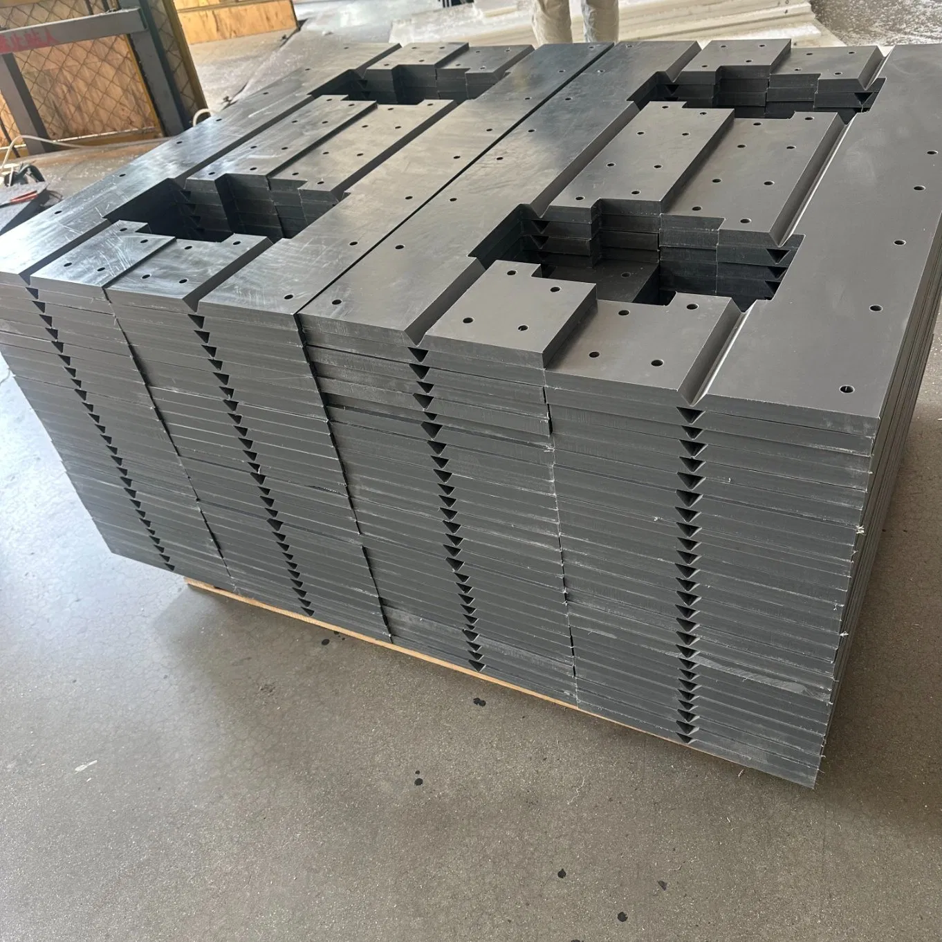 Premium Durable Grey UHMWPE Food Processing Liner Plates